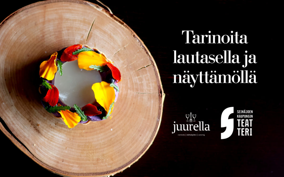 Pieni ja värikäs ala carte annos puutarjottimella
