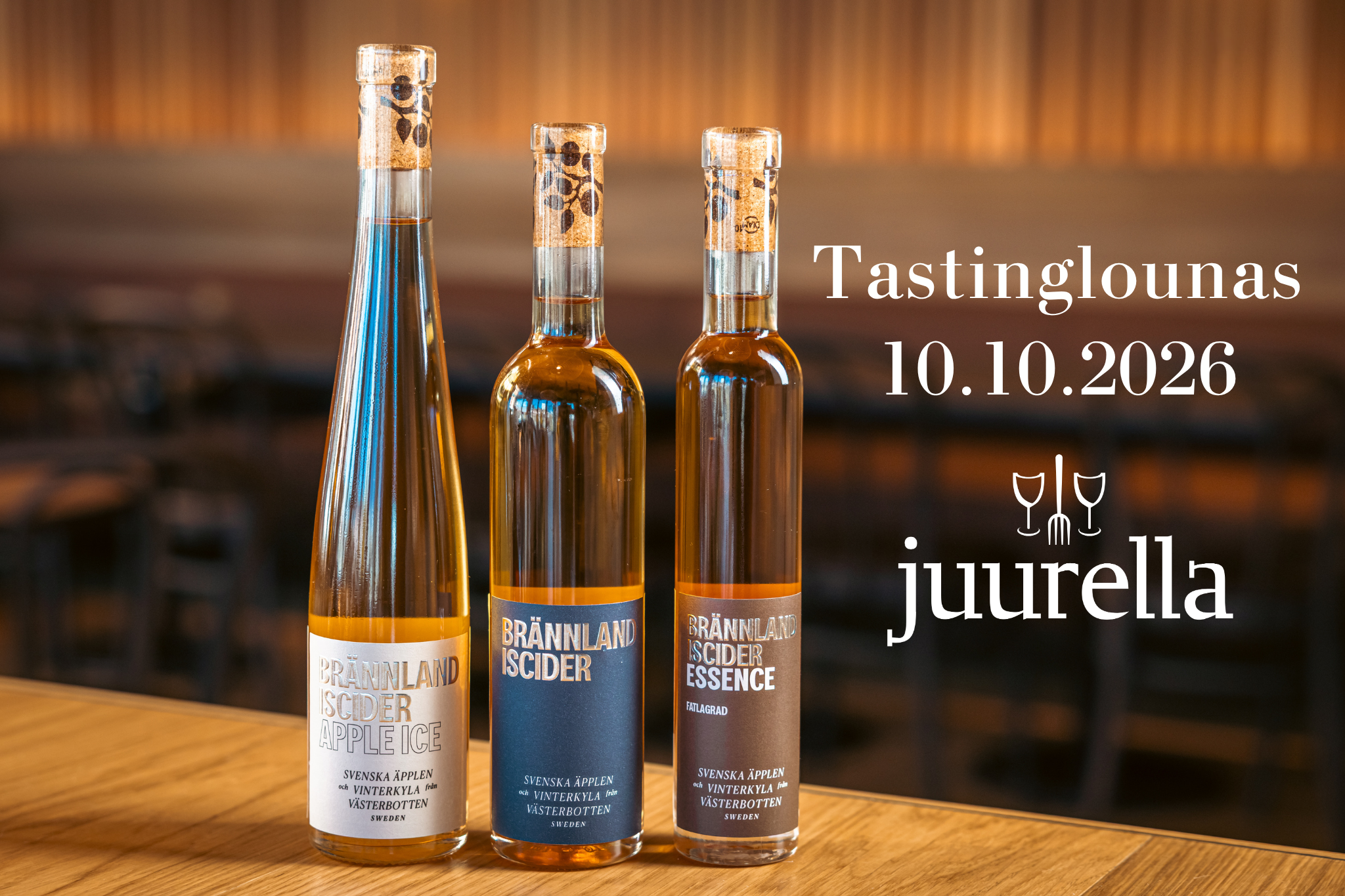 Brännland Isciderin Tastinglounas 10.10.2026